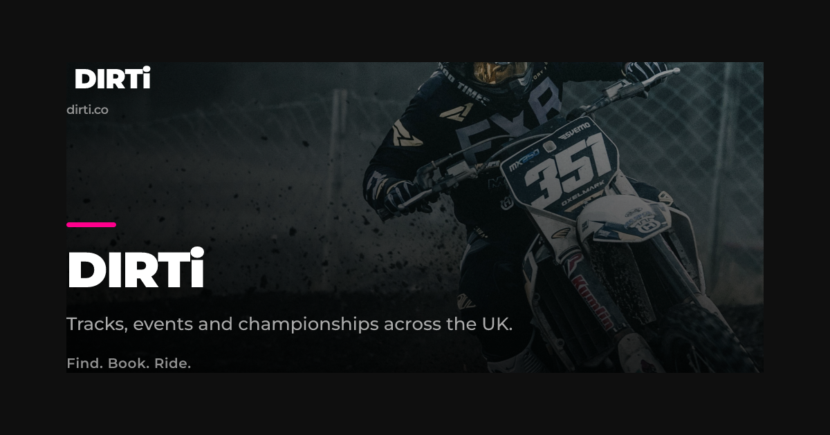 How to Book Your Moto101 Track Day with Dirti.co