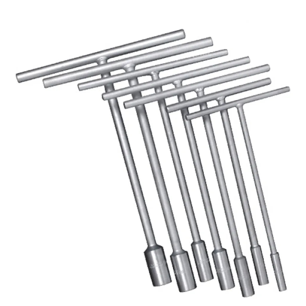 T-handle Socket (Set of 7) 8,10,12,13,14,17,19