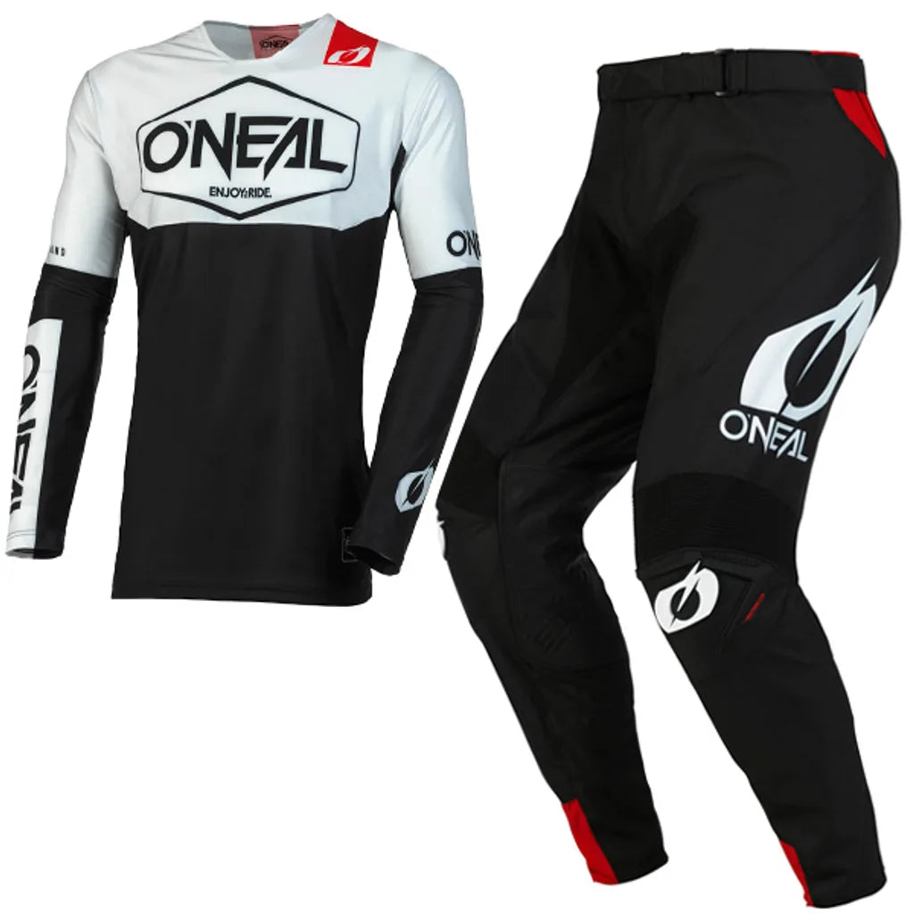 MAYHEM HEXX Kit Combo in White and Black color scheme displayed with components and accessories.