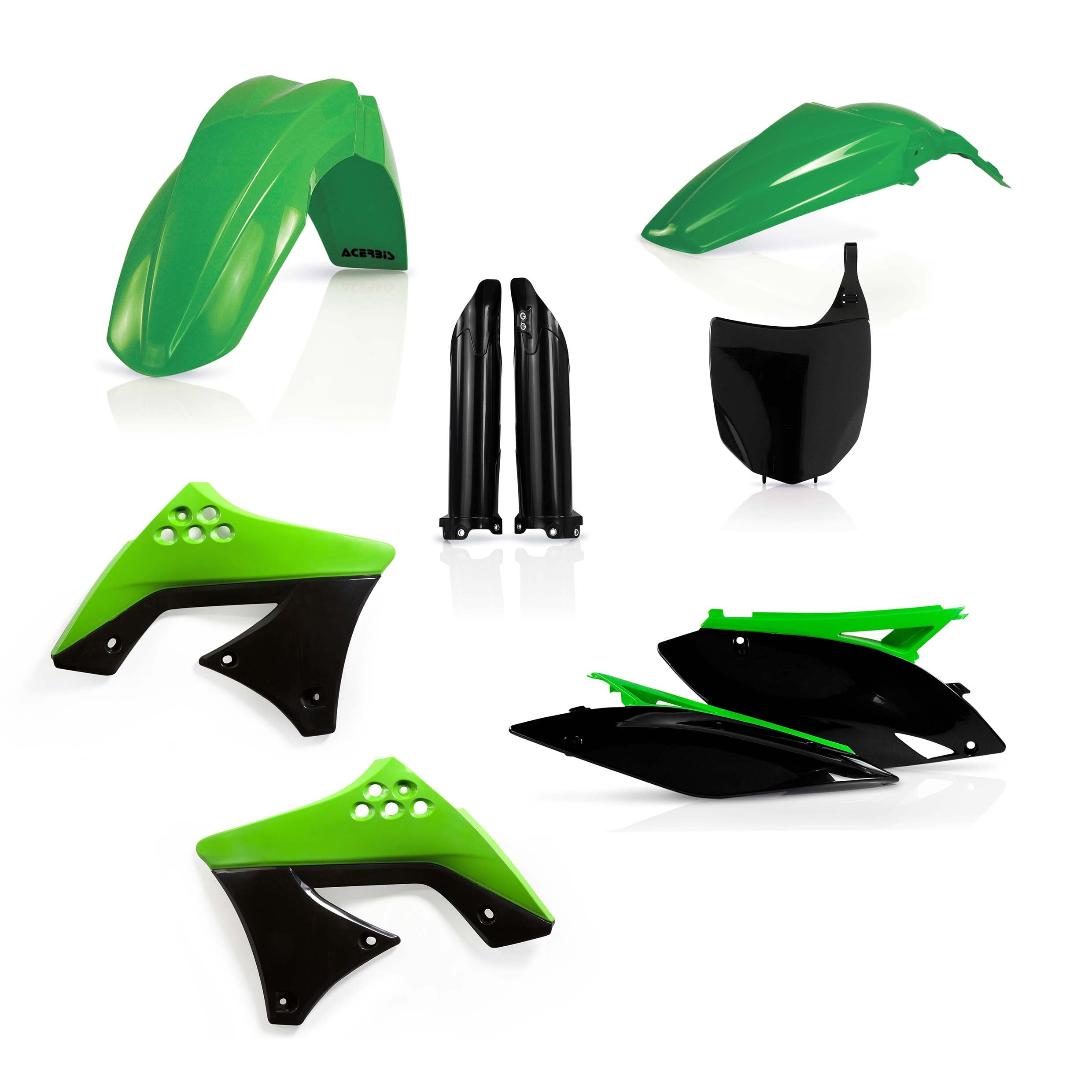 FULL PLASTIC KIT FOR KAWASAKI KX 250 F 2009-12