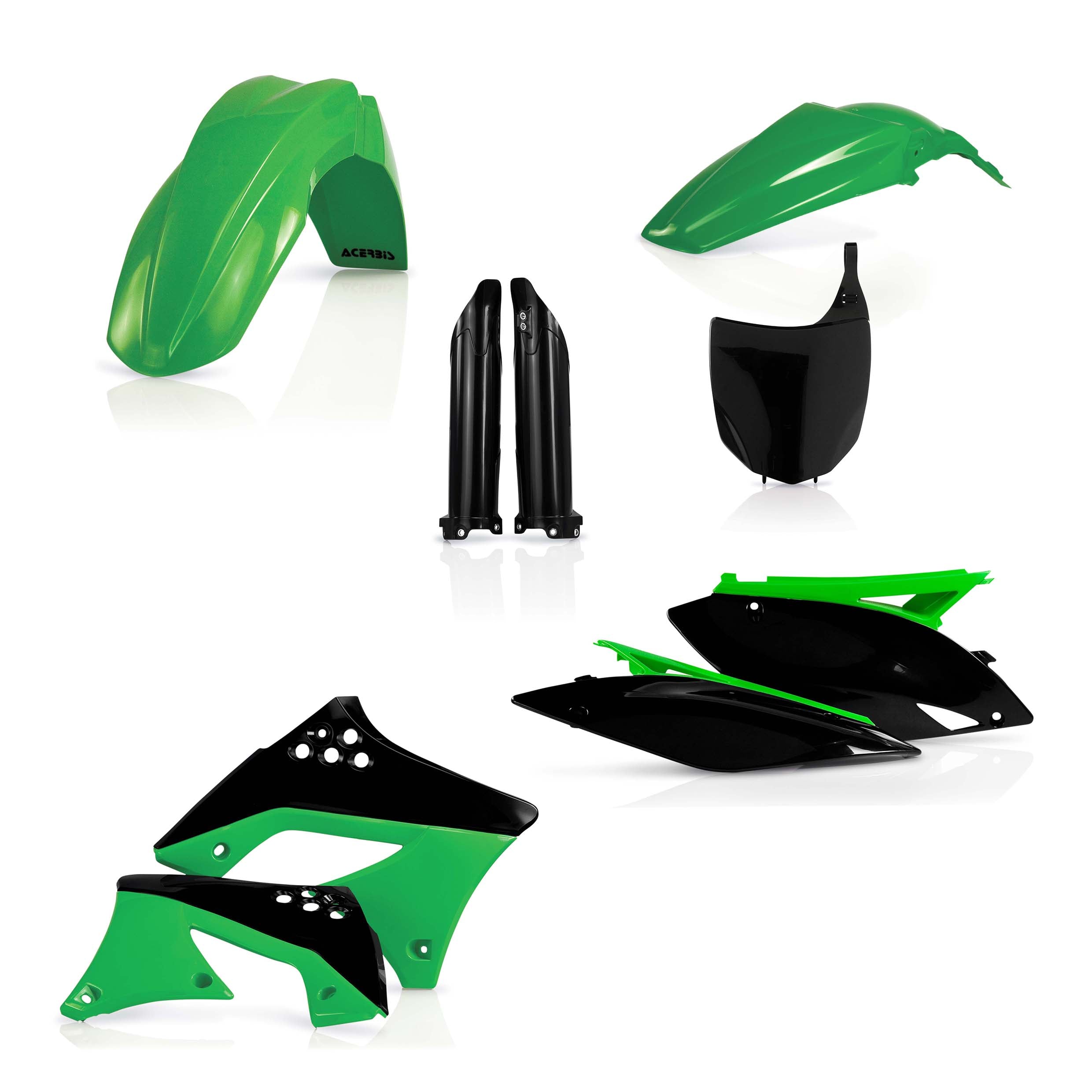 FULL PLASTIC KIT FOR KAWASAKI KX 250 F 2009-12