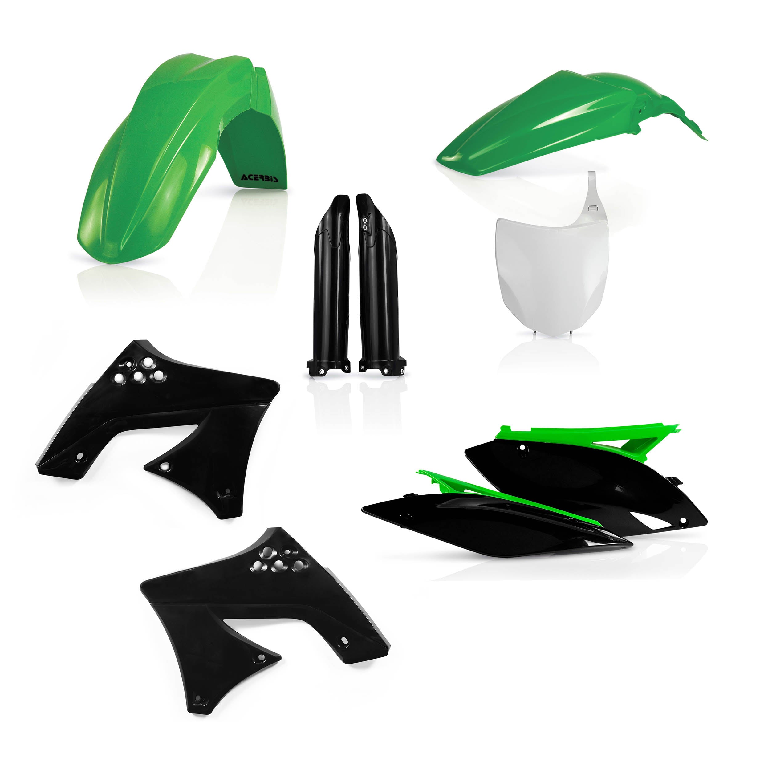 FULL PLASTIC KIT FOR KAWASAKI KX 250 F 2009-12
