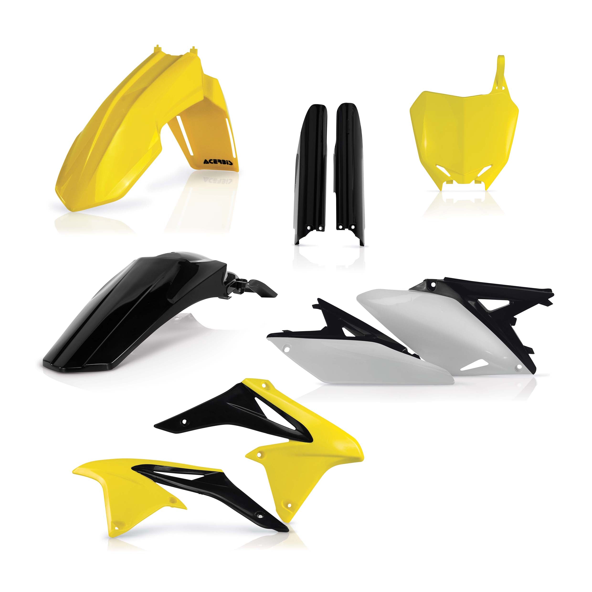 FULL PLASTIC KIT FOR SUZUKI RM-Z 250 2010-18