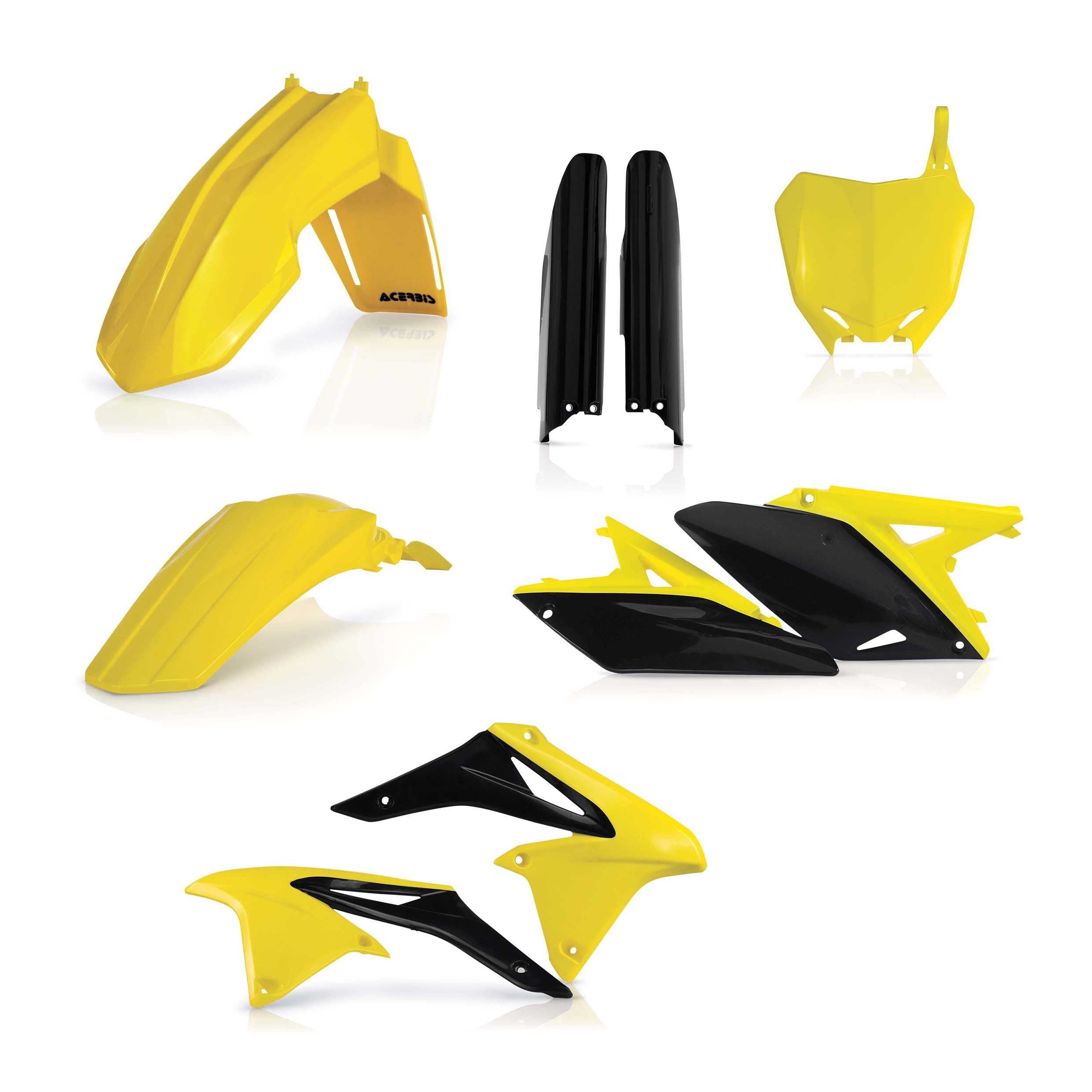 FULL PLASTIC KIT FOR SUZUKI RM-Z 250 2010-18