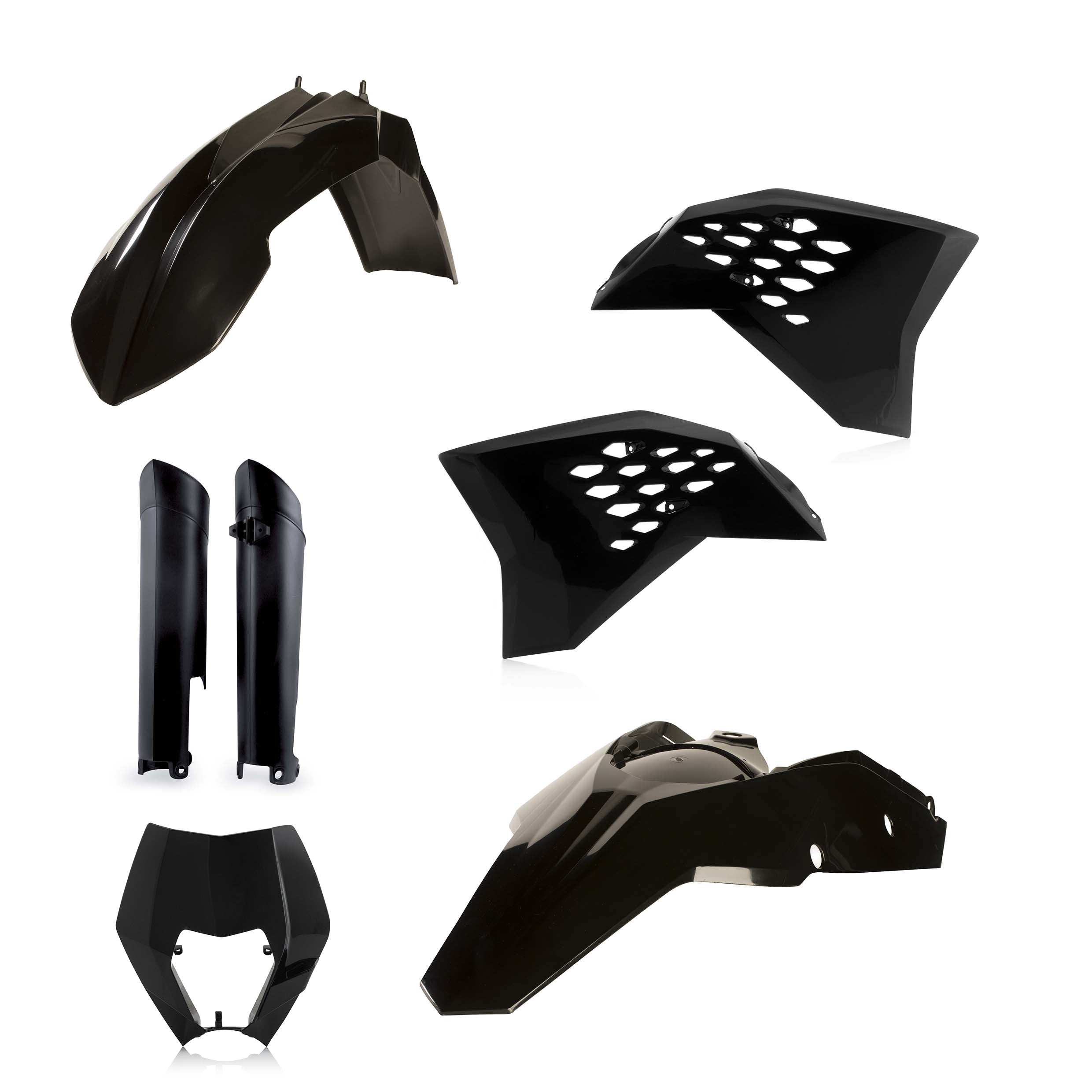 FULL PLASTIC KIT FOR KTM EXC 125 EXC 380 2T EXC-F 400 2008-11
