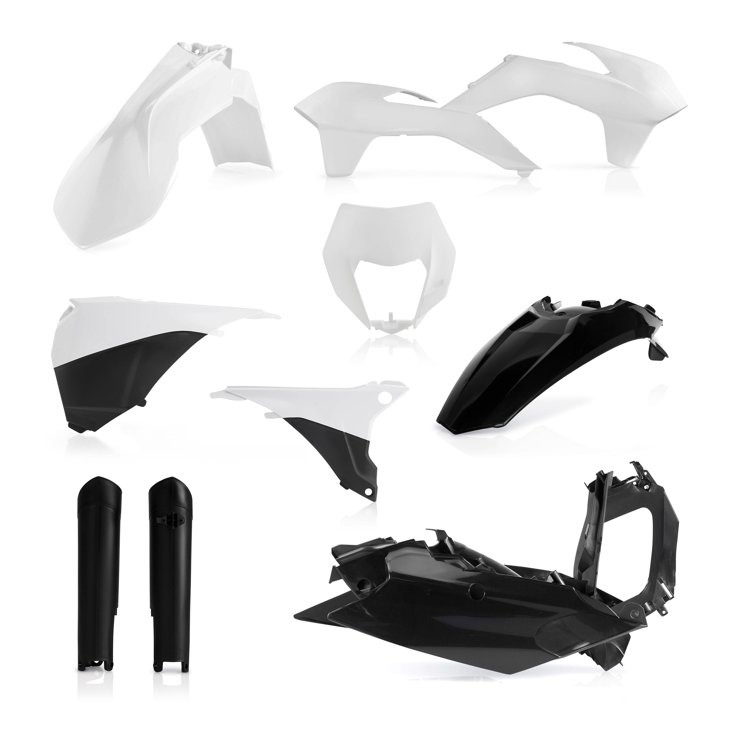 FULL PLASTIC KIT FOR KTM EXC 125 EXC 380 2T 2014-15