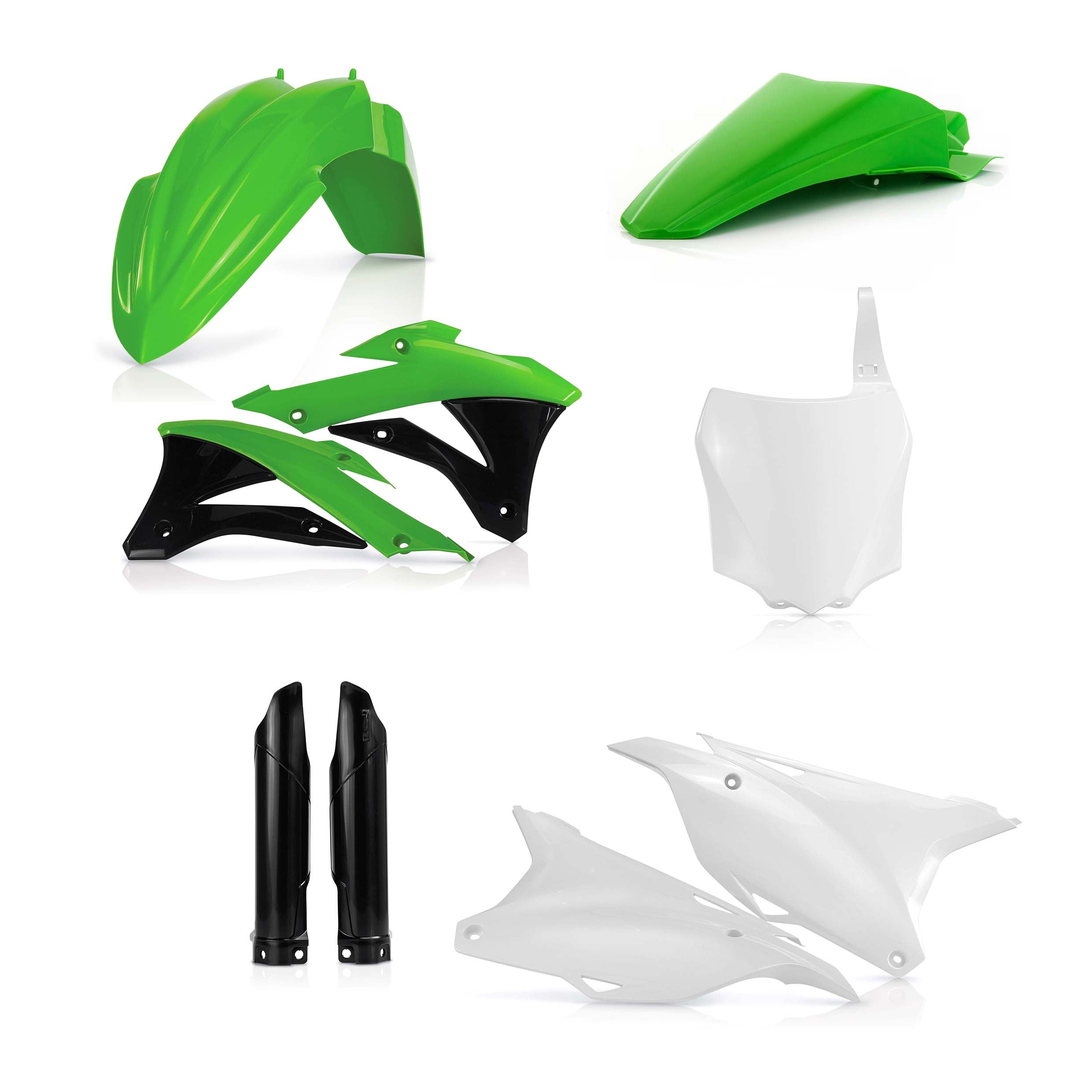 FULL PLASTIC KIT FOR KAWASAKI KX 100 KX 85 2014-21