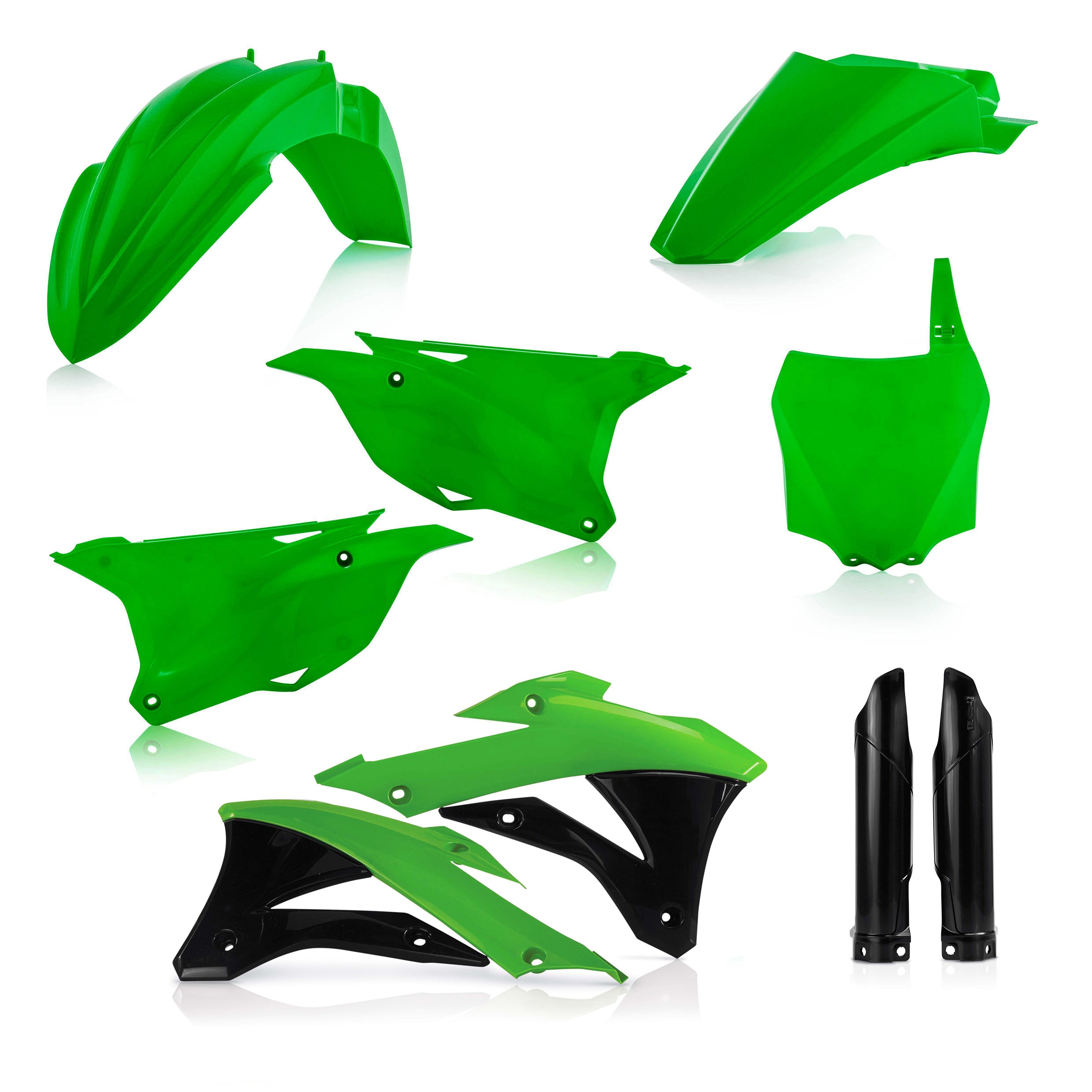 FULL PLASTIC KIT FOR KAWASAKI KX 100 KX 85 2014-21