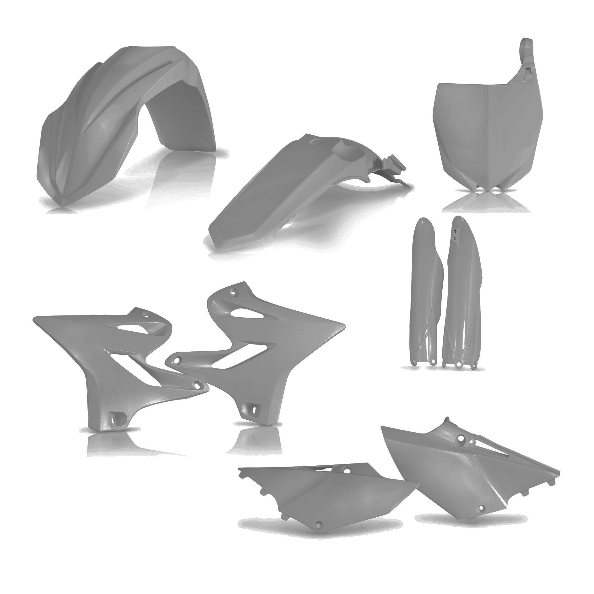 FULL PLASTIC KIT FOR YAMAHA WR 125 2T YZ 125 2015-21