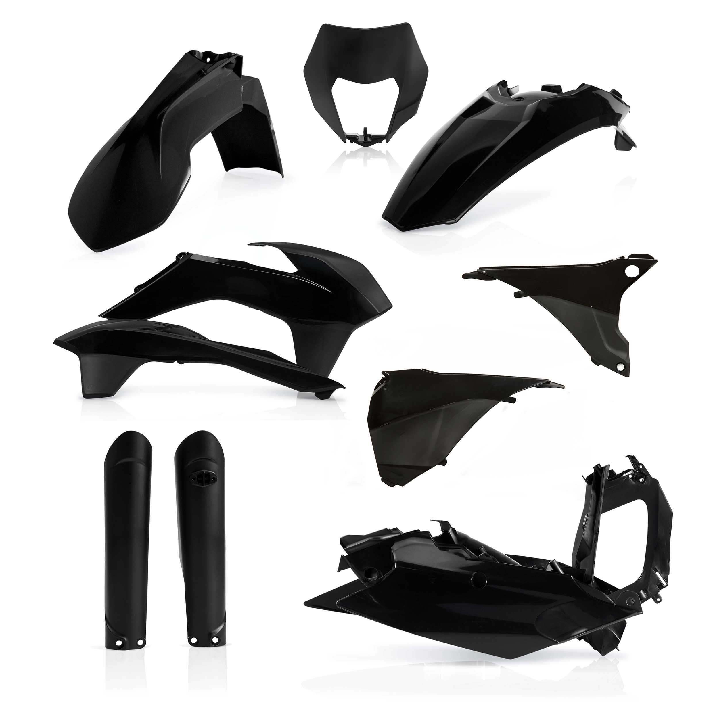 FULL PLASTIC KIT FOR KTM EXC 125 EXC-F 250 EXC-F 520 2016