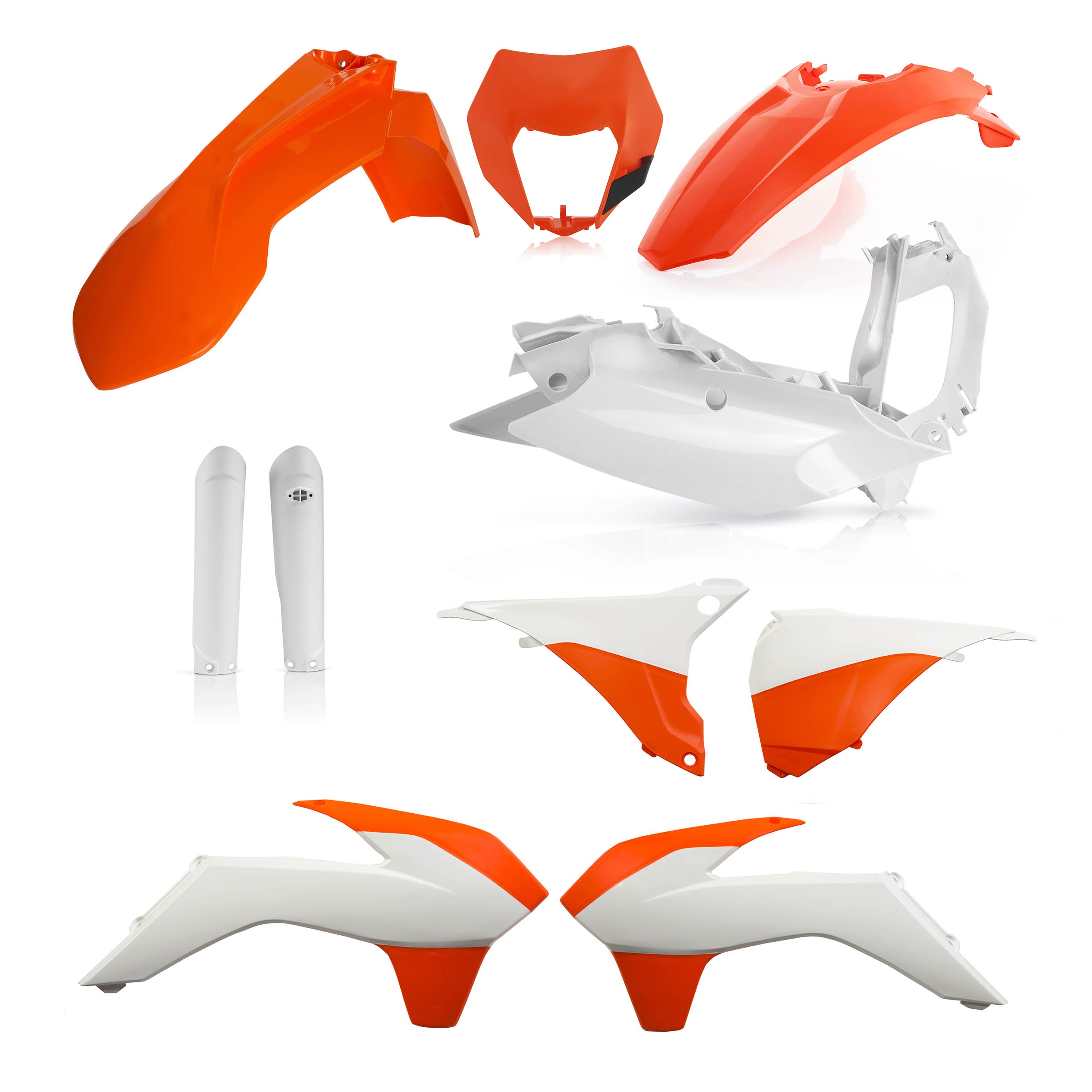 FULL PLASTIC KIT FOR KTM EXC 125 EXC-F 250 EXC-F 520 2016