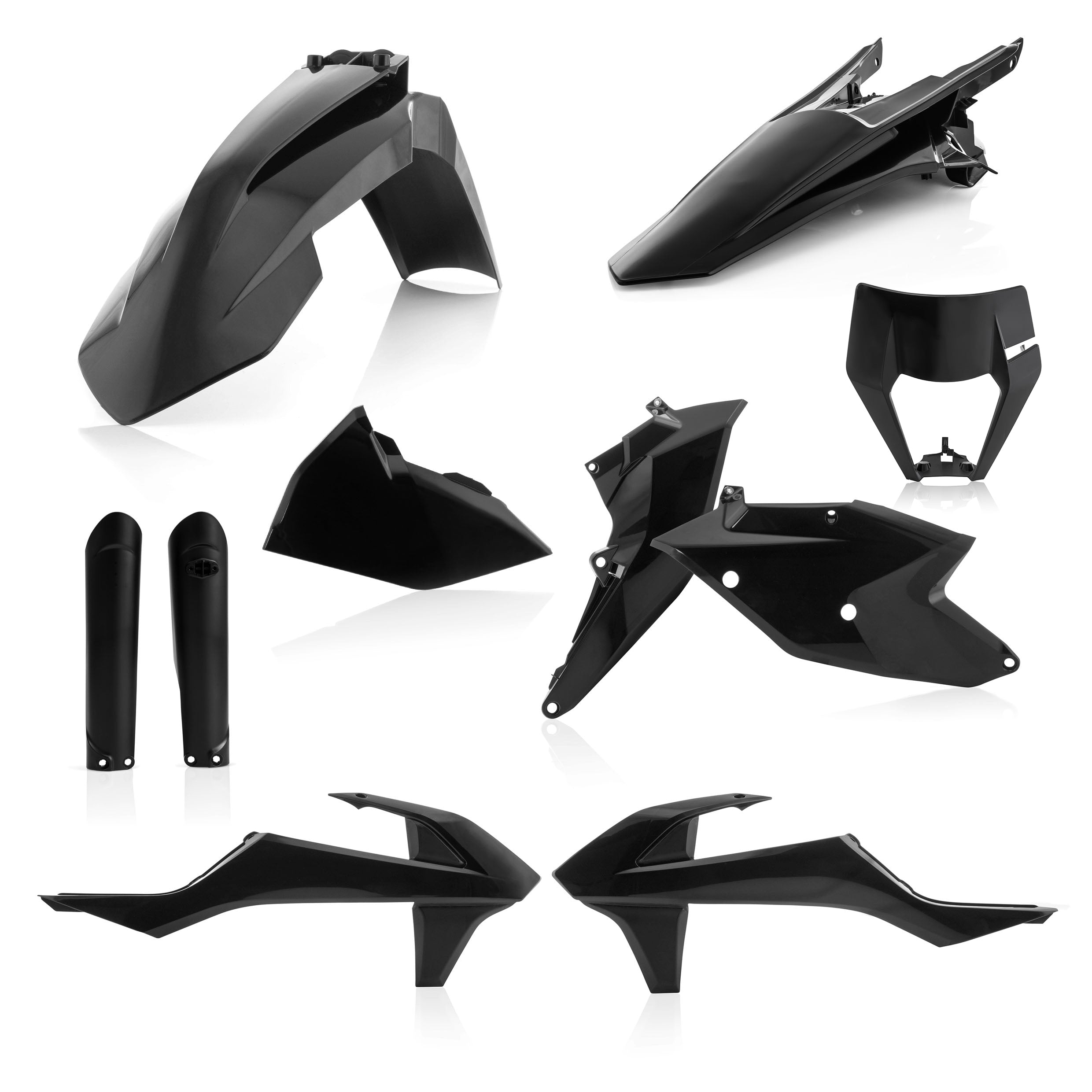 FULL PLASTIC KIT FOR KTM EXC 250 EXC 250 TPI EXC-F 250 2017-19
