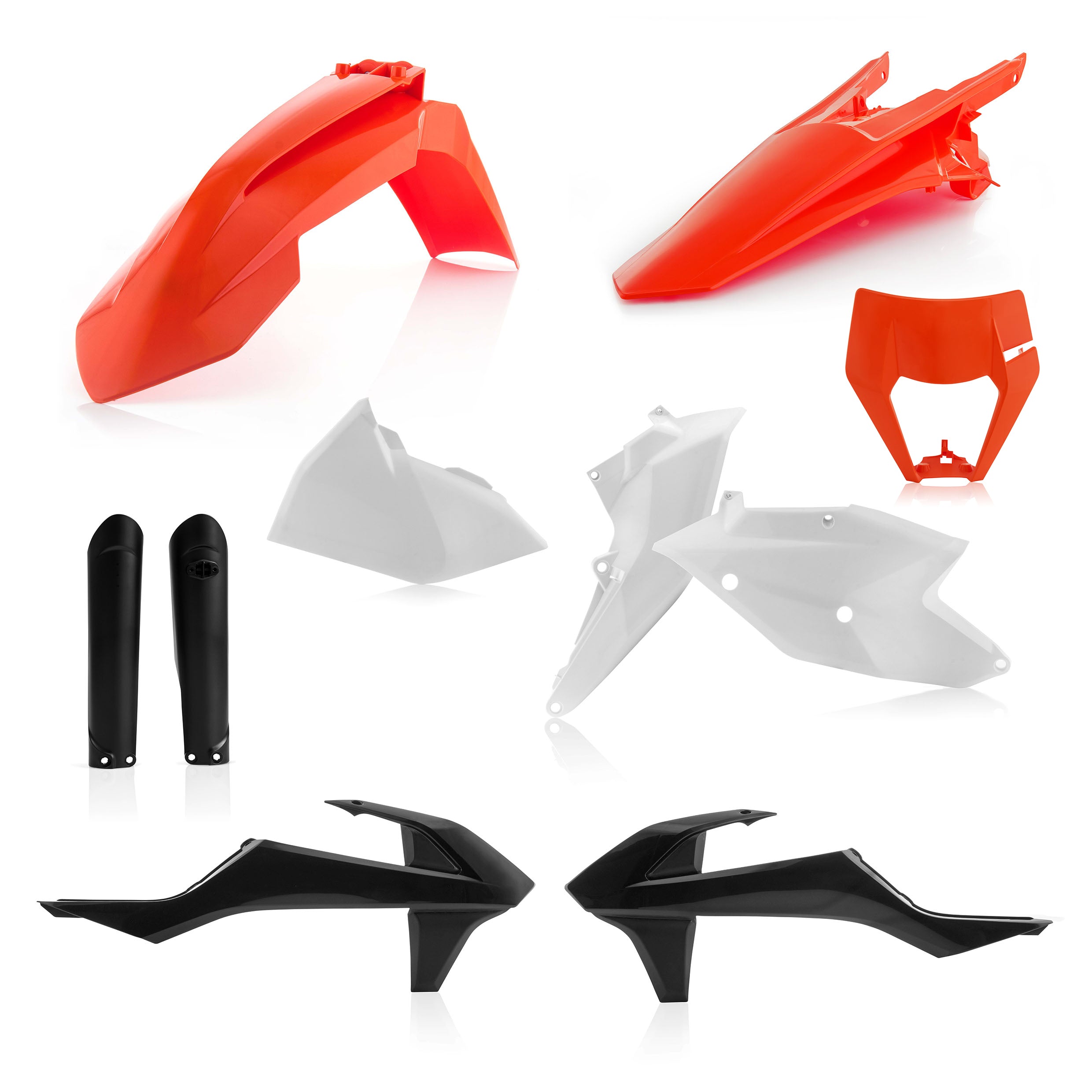 FULL PLASTIC KIT FOR KTM EXC 250 EXC 250 TPI EXC-F 250 2017-19