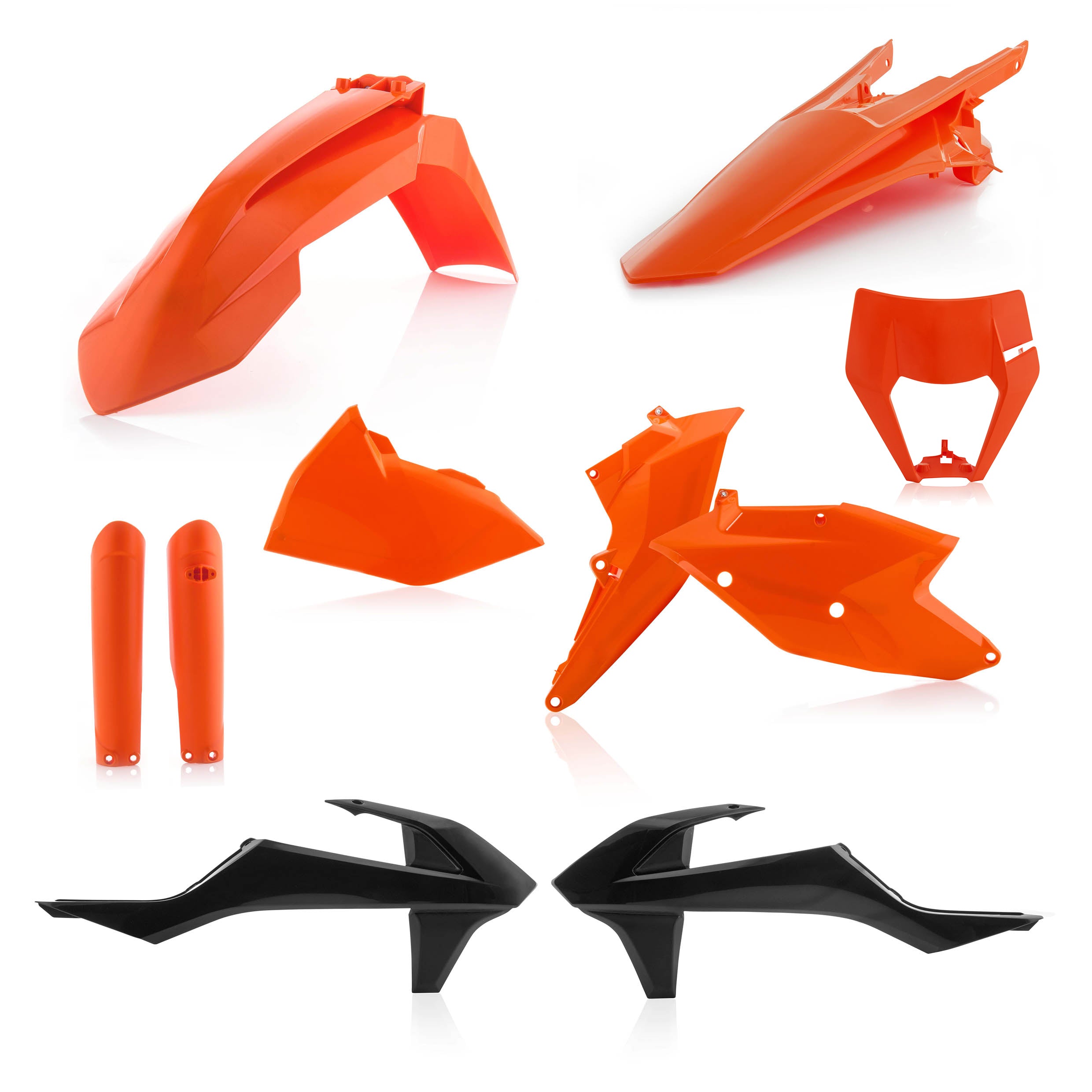 FULL PLASTIC KIT FOR KTM EXC 250 EXC 250 TPI EXC-F 250 2017-19