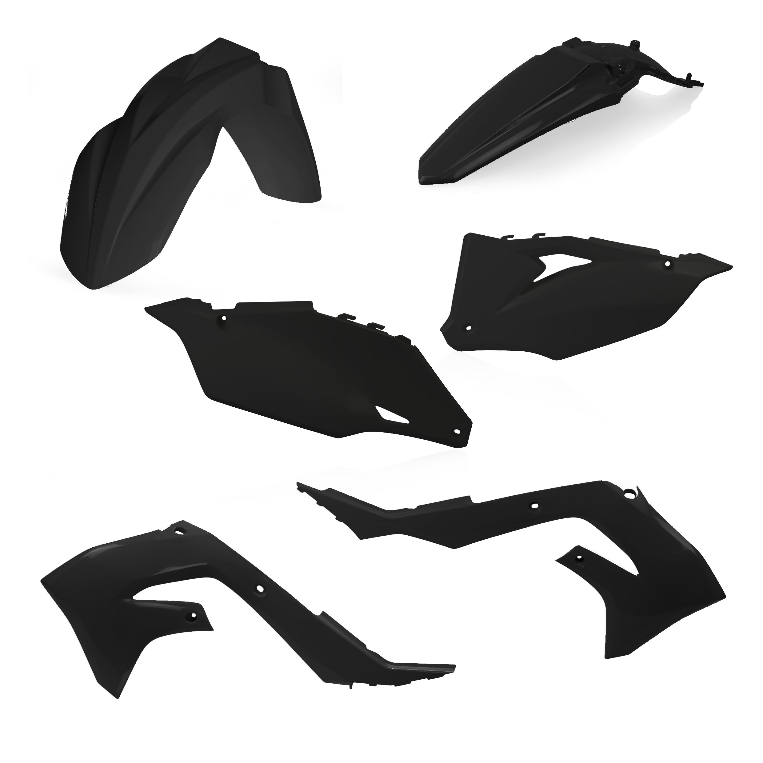 PLASTIC KIT FOR KAWASAKI KX 250 KX 300 X ENDURO 2019-24