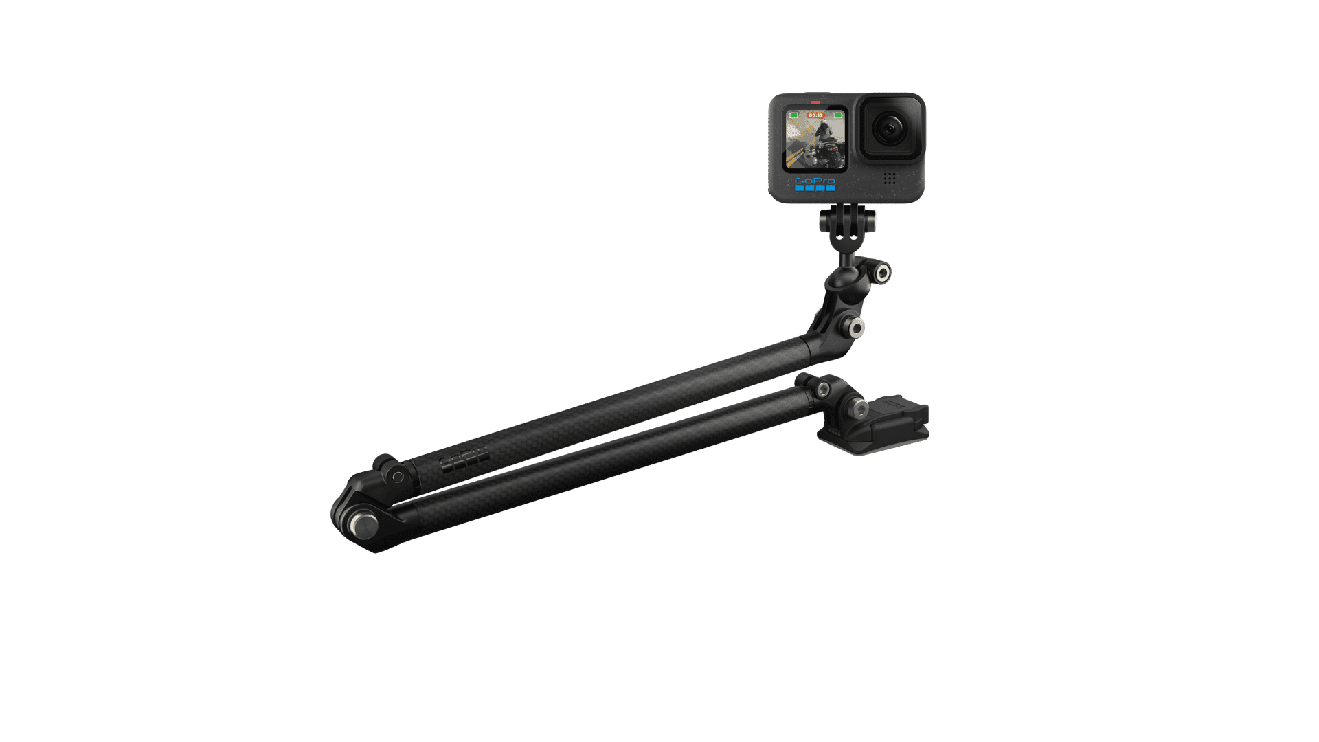 Boom + Adhesive Mounts for secure attachment and enhanced stability in various applications.