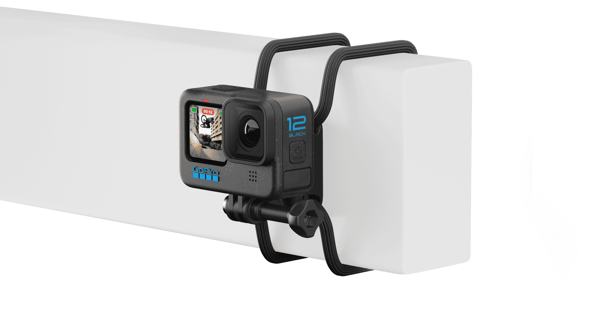 Flexible Grip Mount for cameras and devices, showcasing its adjustable arms and durable construction against a white background.