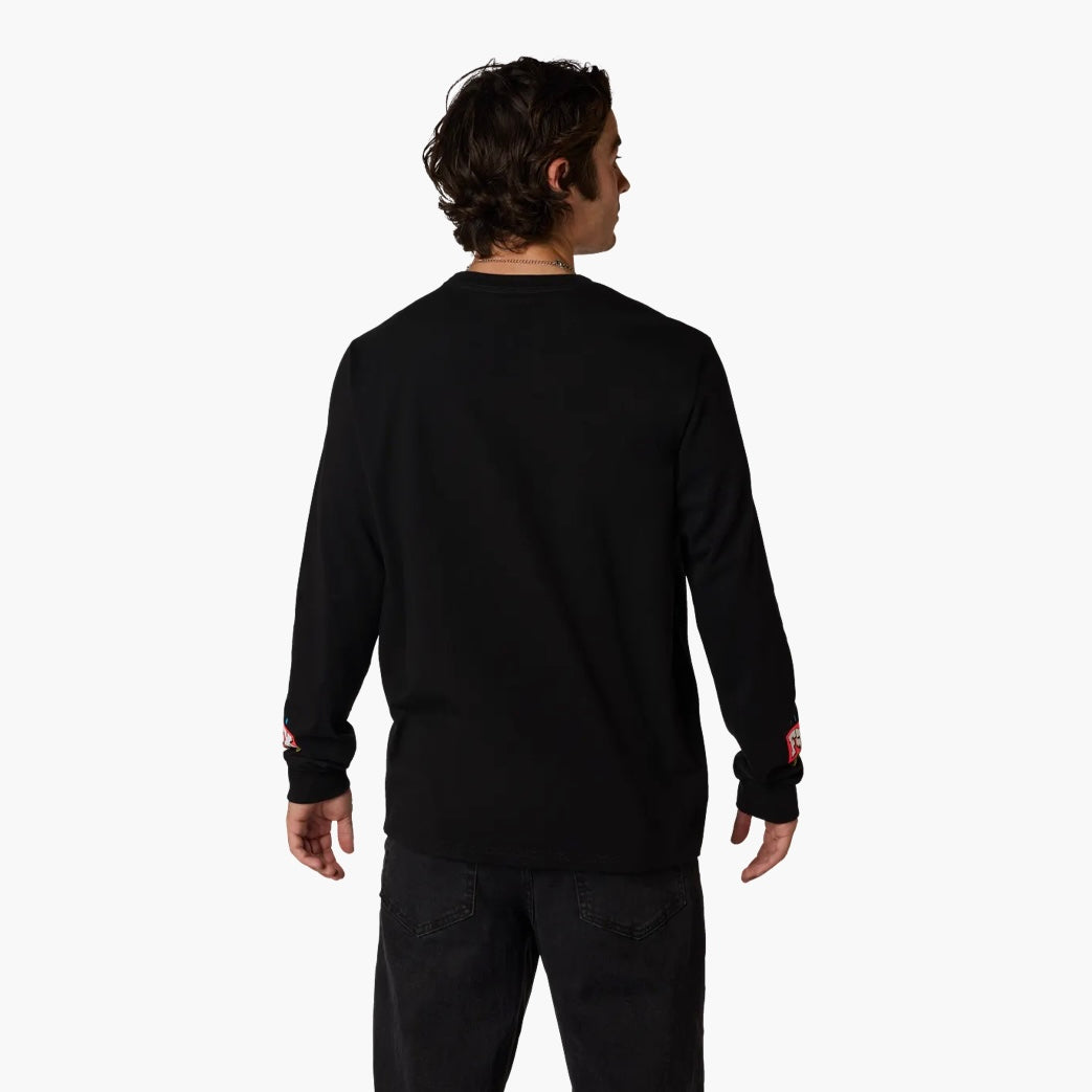 HARDCORE 195 ORIGINAL LS TEE - BLK