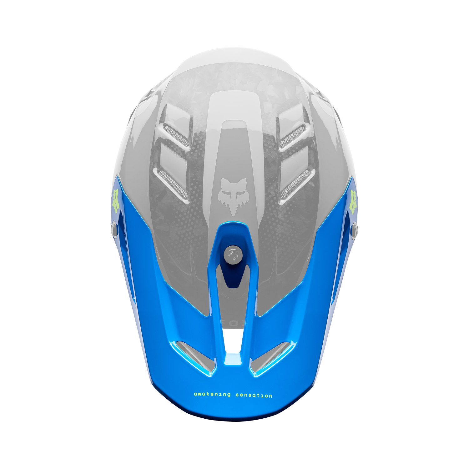 V3 RS HELMET VISOR - TACTILE - BLUE JEWEL