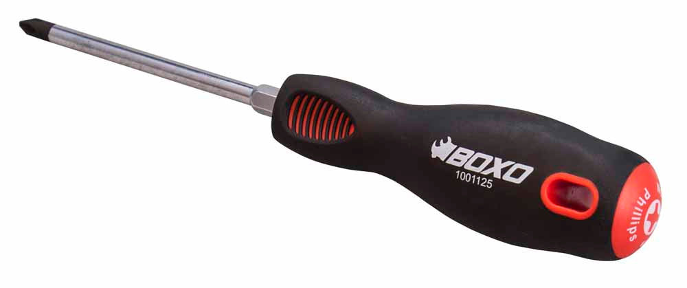 BOXO Phillips Screwdriver - Sizes PH0 to PH2