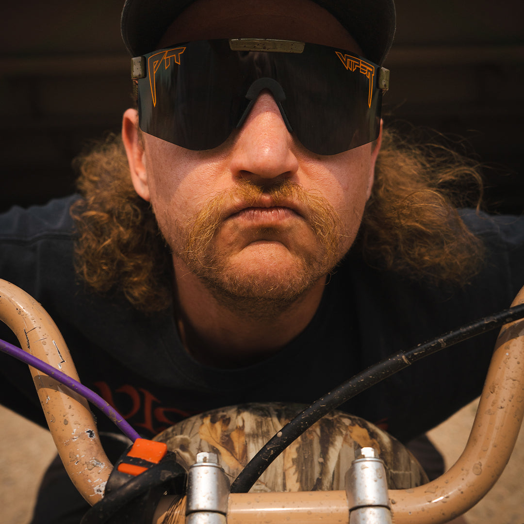 lifestyle - biker guy big buck hunters double wide
