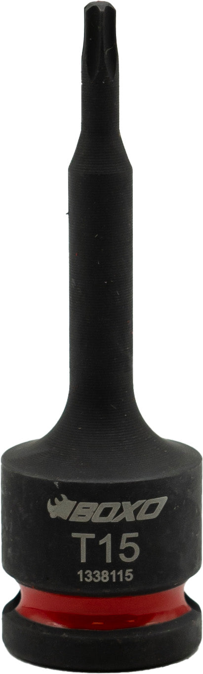 BOXO 3/8" Impact Torx Bit Sockets - Size Variations Available
