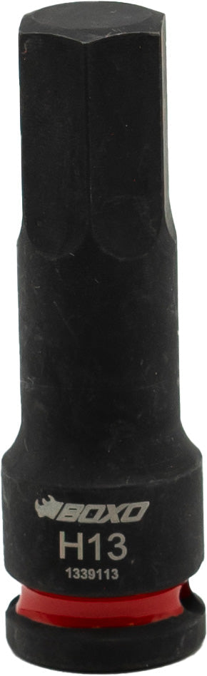 BOXO 3/8" Impact Hex Bit Sockets - Size Variations Available