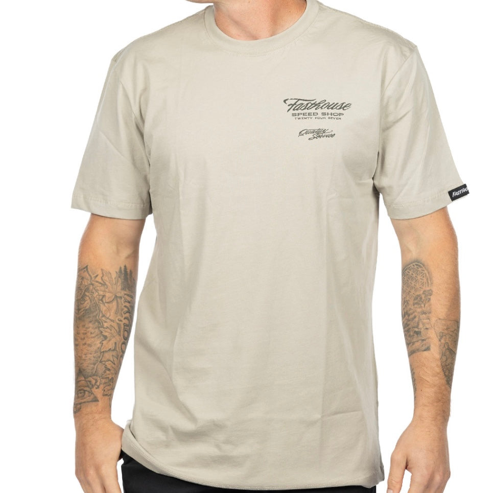 Drive-in SS Tee - Light Gray