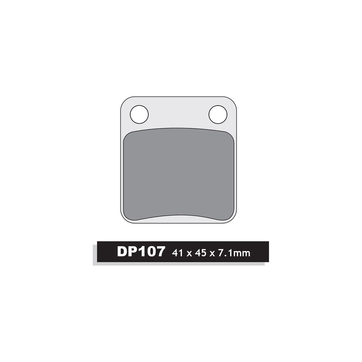 Brake Pads Standard DP107