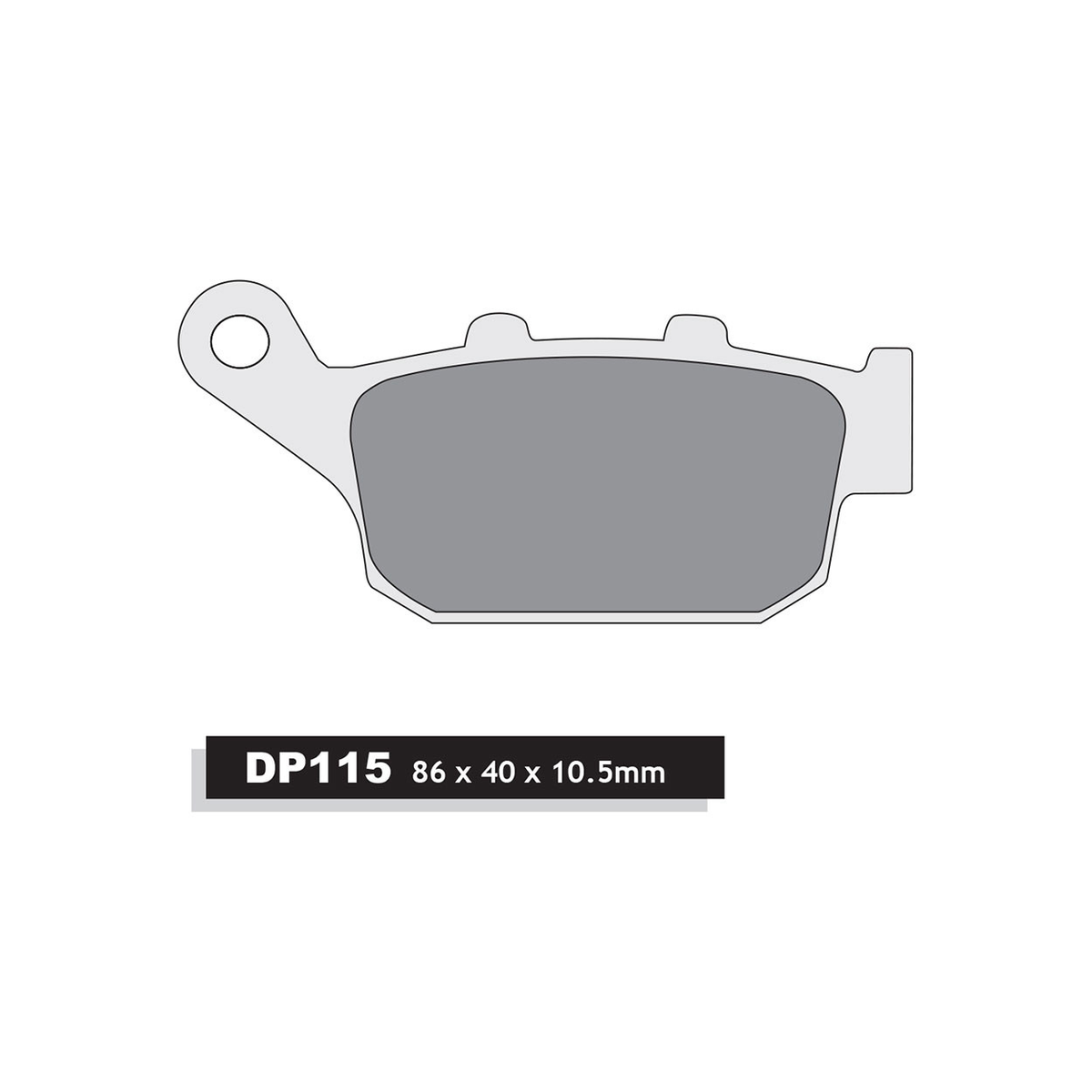 Brake Pads Standard DP115