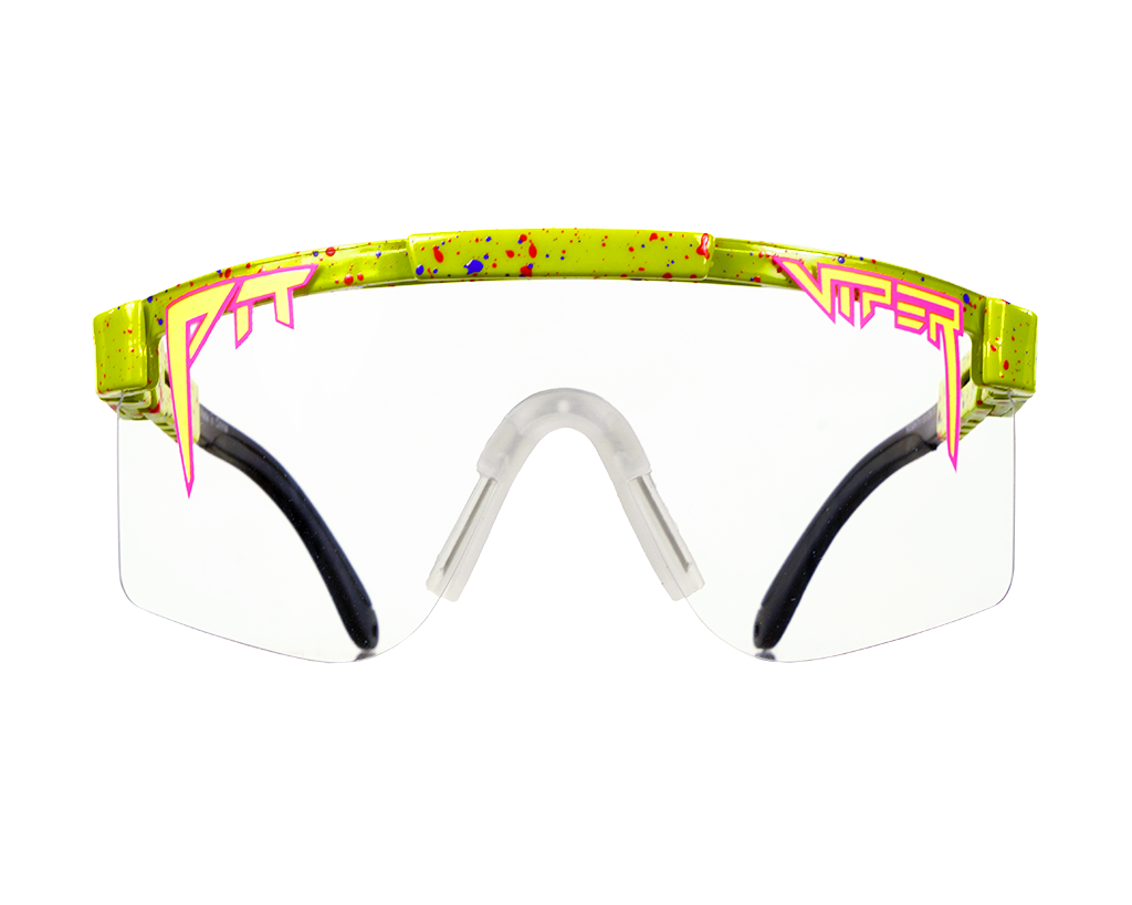 1993 Night Shades sunglasses with retro black frame and dark lenses on white background