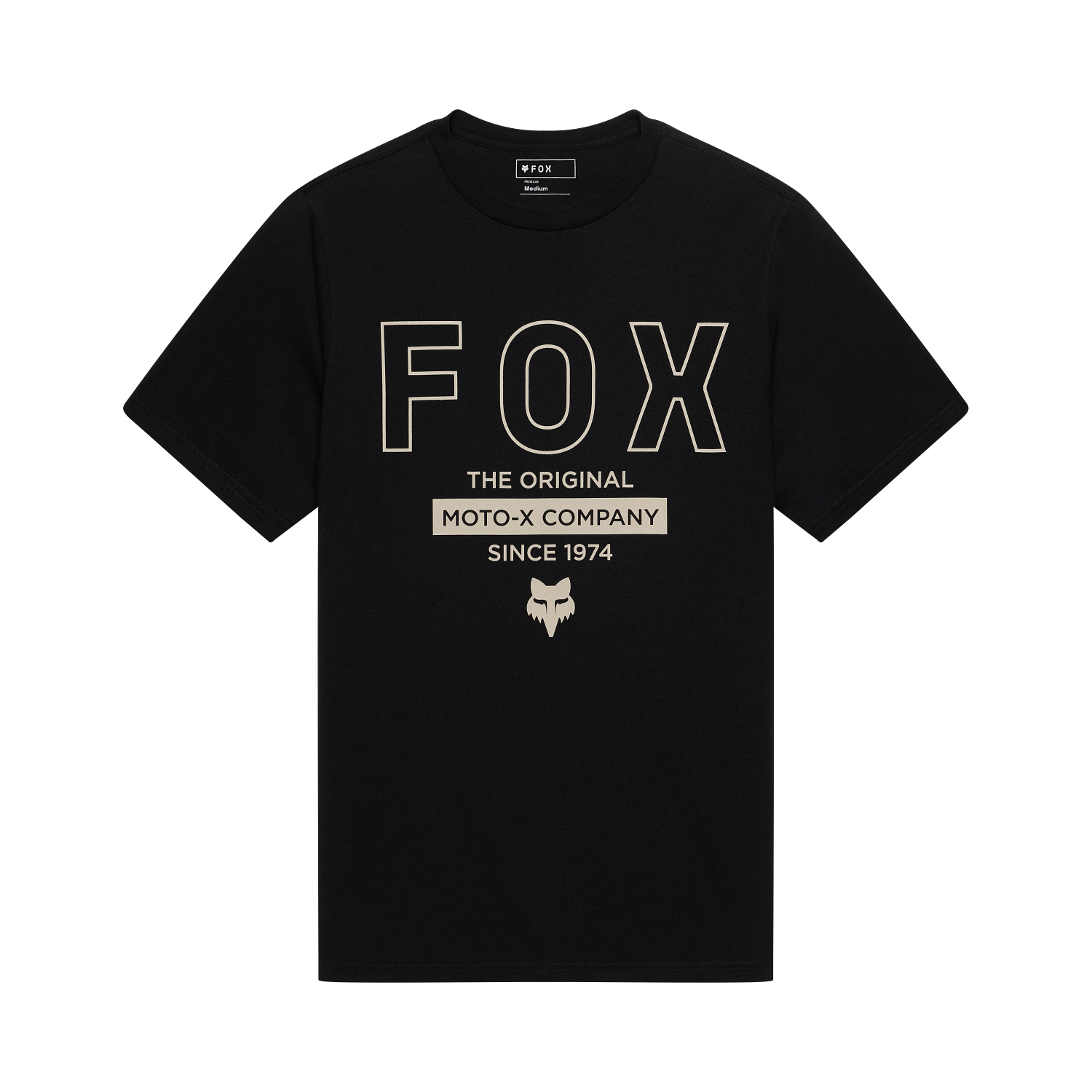 OUTLINE 195 ORIGINAL SS TEE - BLACK