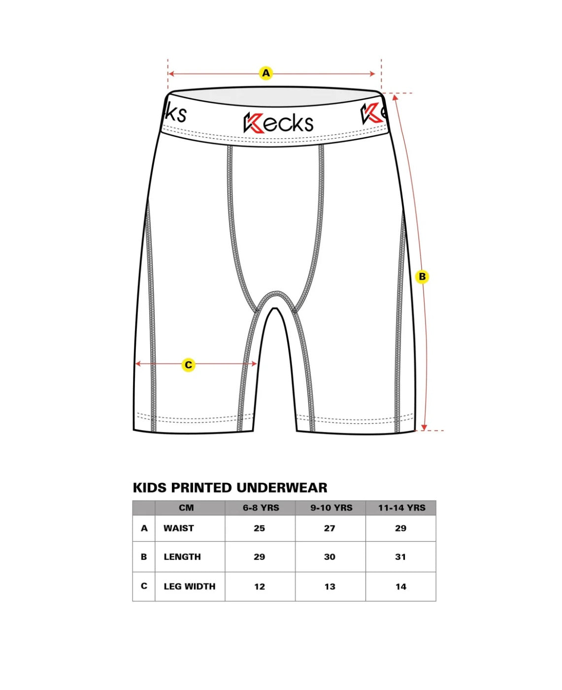 Kids Calaca Boxer Shorts