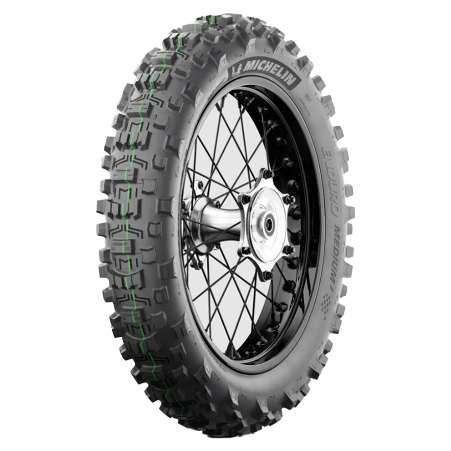Enduro Medium 2 Rear Tyre 120/90-18 - FIM Approved