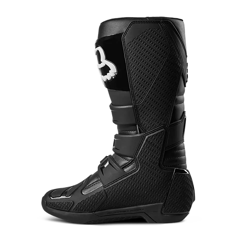 Black COMP BOOT designed for ultimate comfort and durability, featuring a sleek design and rugged sole.