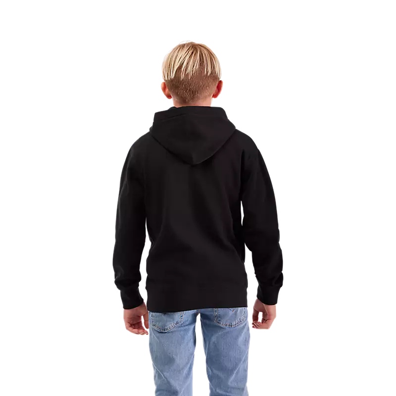 Youth Fox Elevated Hoodie - Black