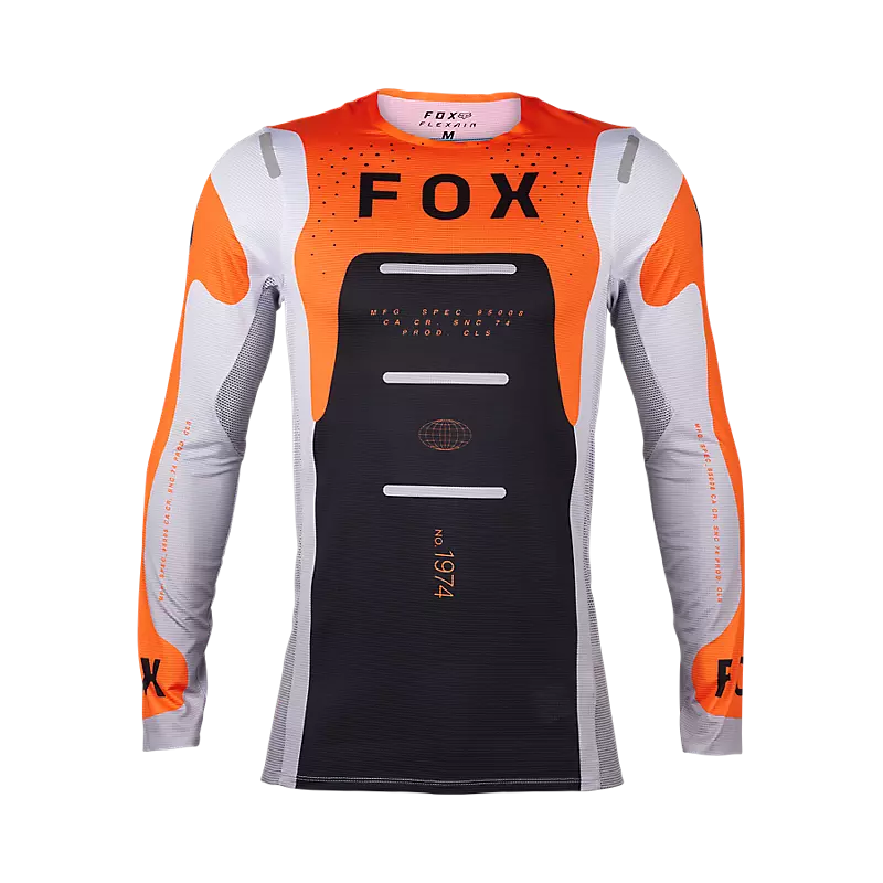 Flexair Magnetic Jersey in Flo Orange color on white background