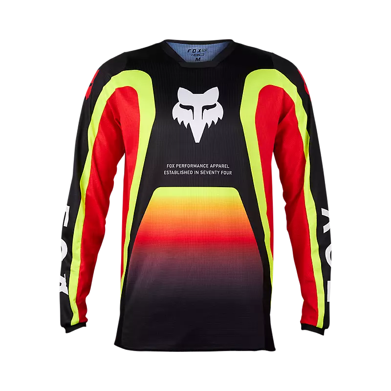 180 Ballast Jersey in Black and Red on Model
