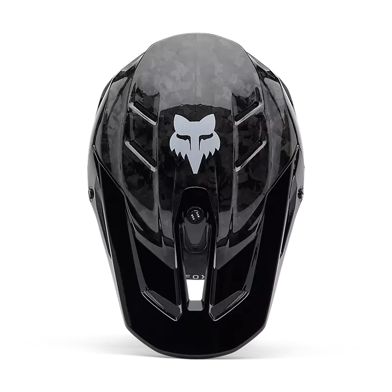 V3 RS CARBON SOLID HELMET - BLACK