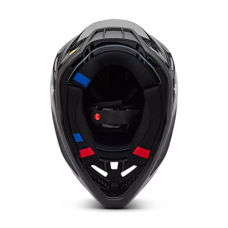 V3 RS CARBON SOLID HELMET - BLACK
