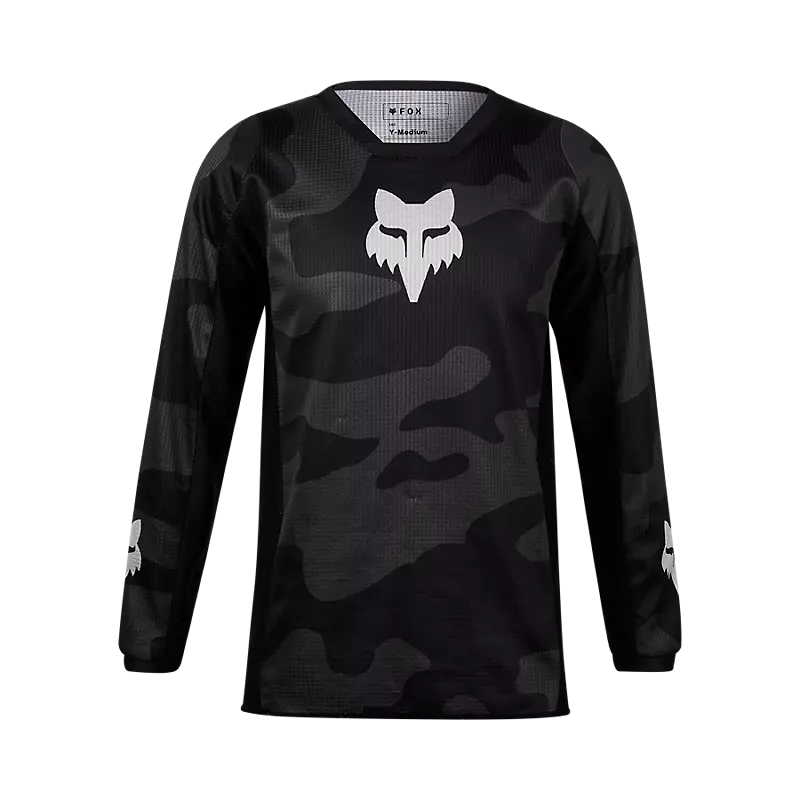 YTH 180 BNKR JERSEY - BLACK CAMOUFLAGE