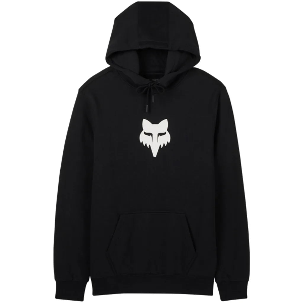 Fox Head Pullover Hoodie - Black