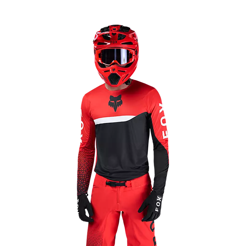 FLEXAIR FRACTURE JERSEY - FLUORESCENT RED