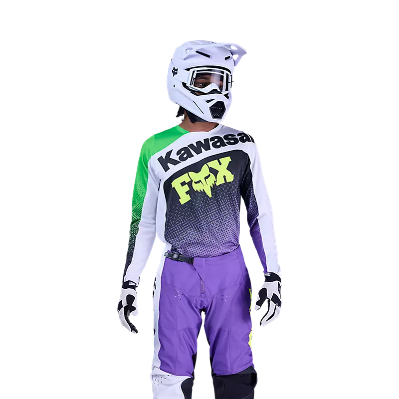 180 KAWASAKI JERSEY - PURPLE/WHITE