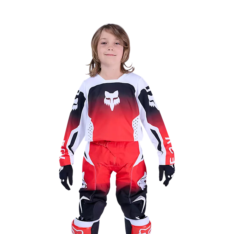 YTH 180 SHIELD JERSEY - FLUORESCENT RED
