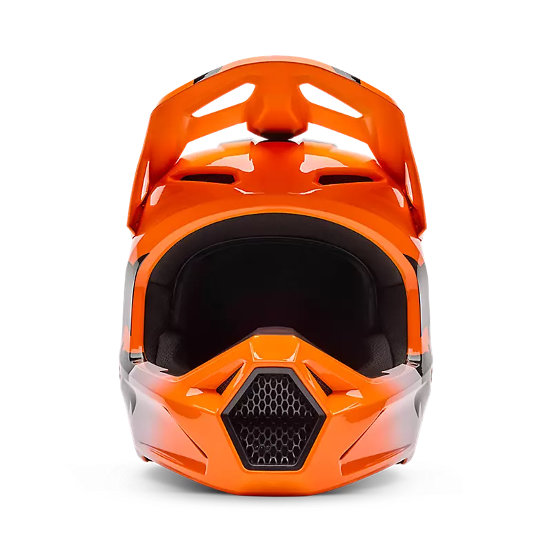 YTH V1 SHIELD HELMET - FLUORESCENT ORANGE