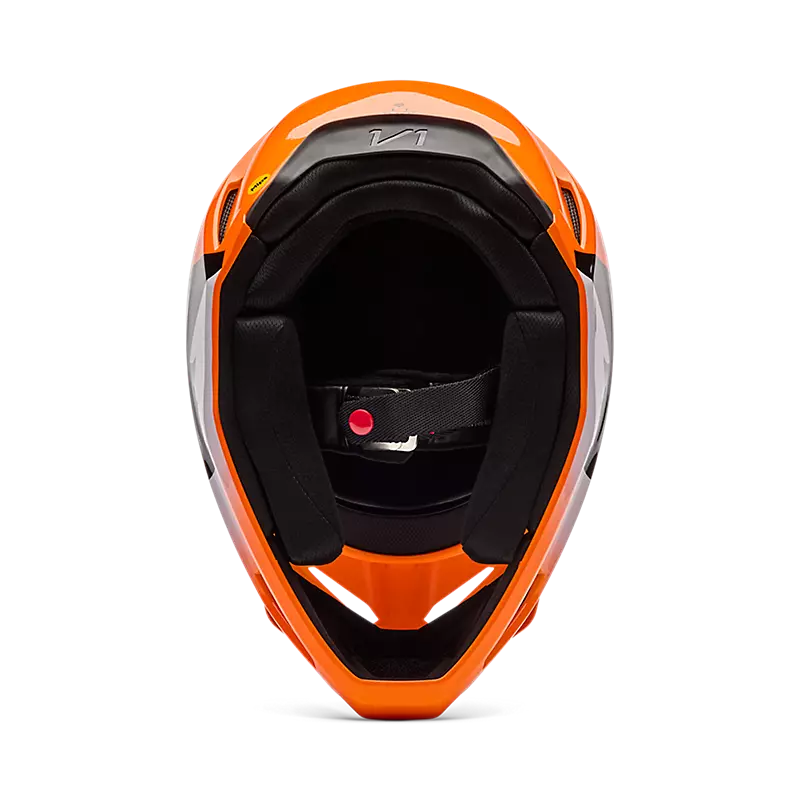 YTH V1 SHIELD HELMET - FLUORESCENT ORANGE