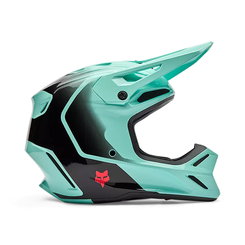 V3 DRIP Helmet - Turquoise Fox motocross helmet