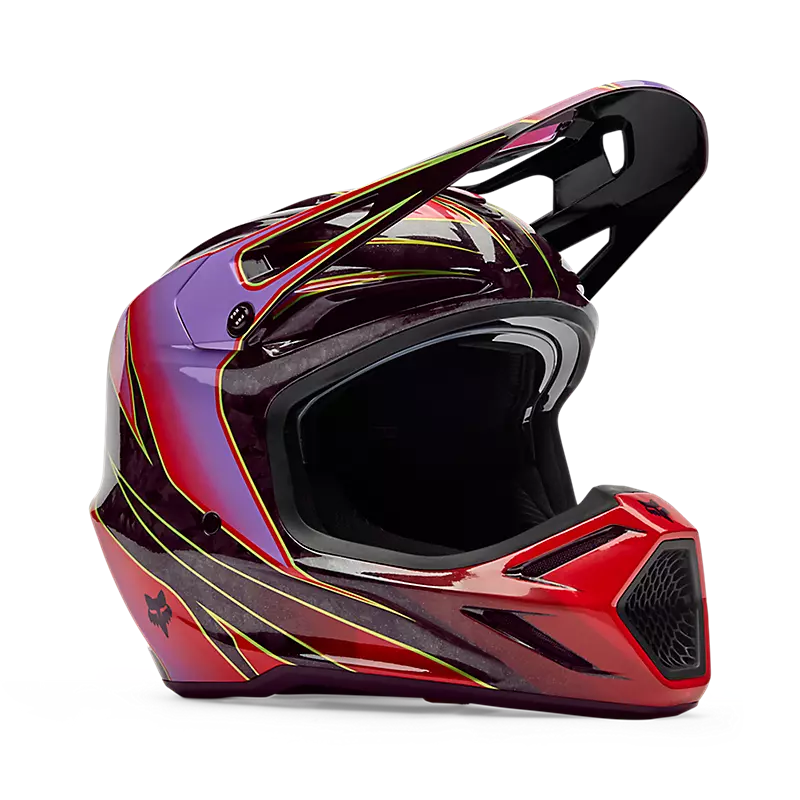 V3 RS CANVAS HELMET - RED