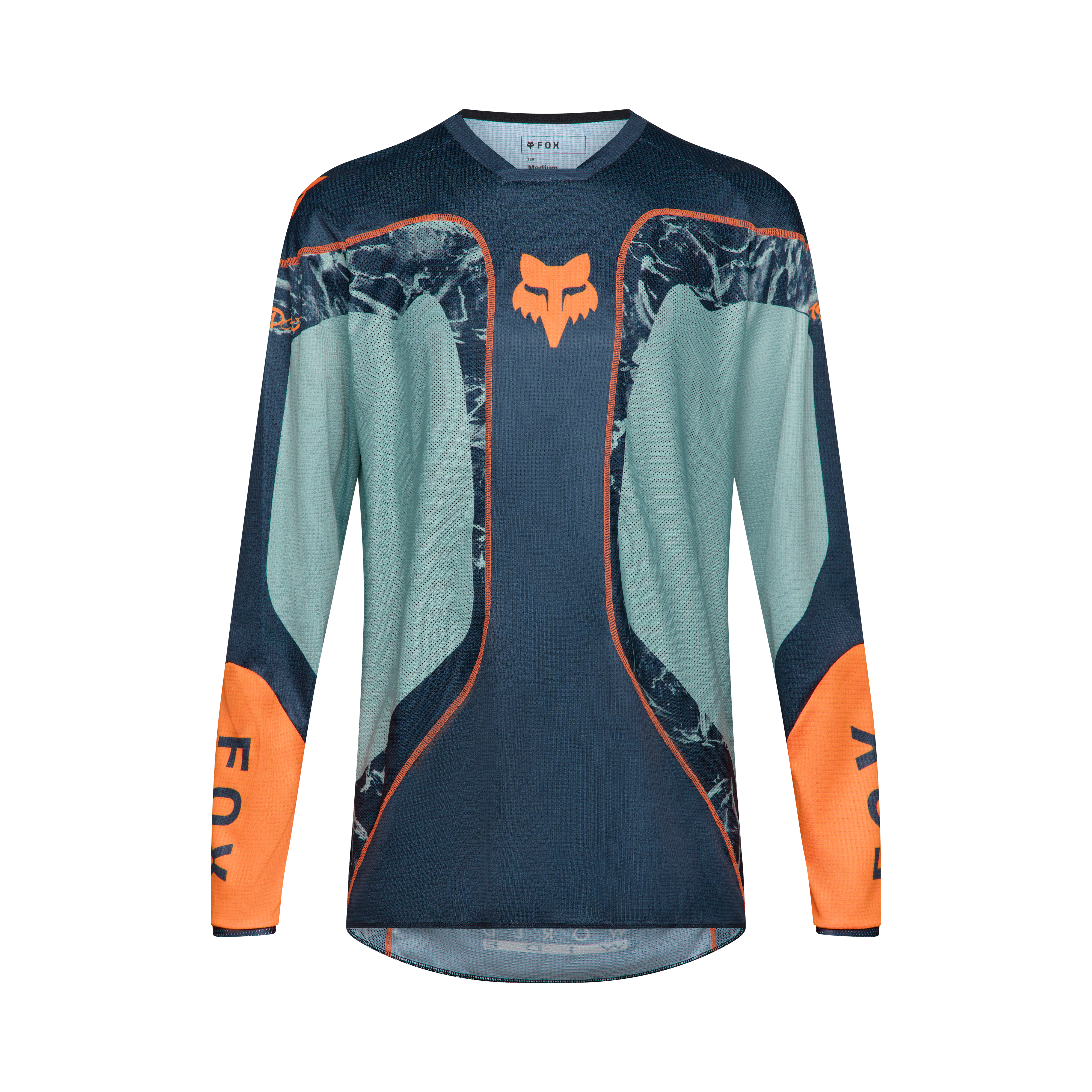 180 Image Print Jersey - Arctic BLUE Fox motocross jersey